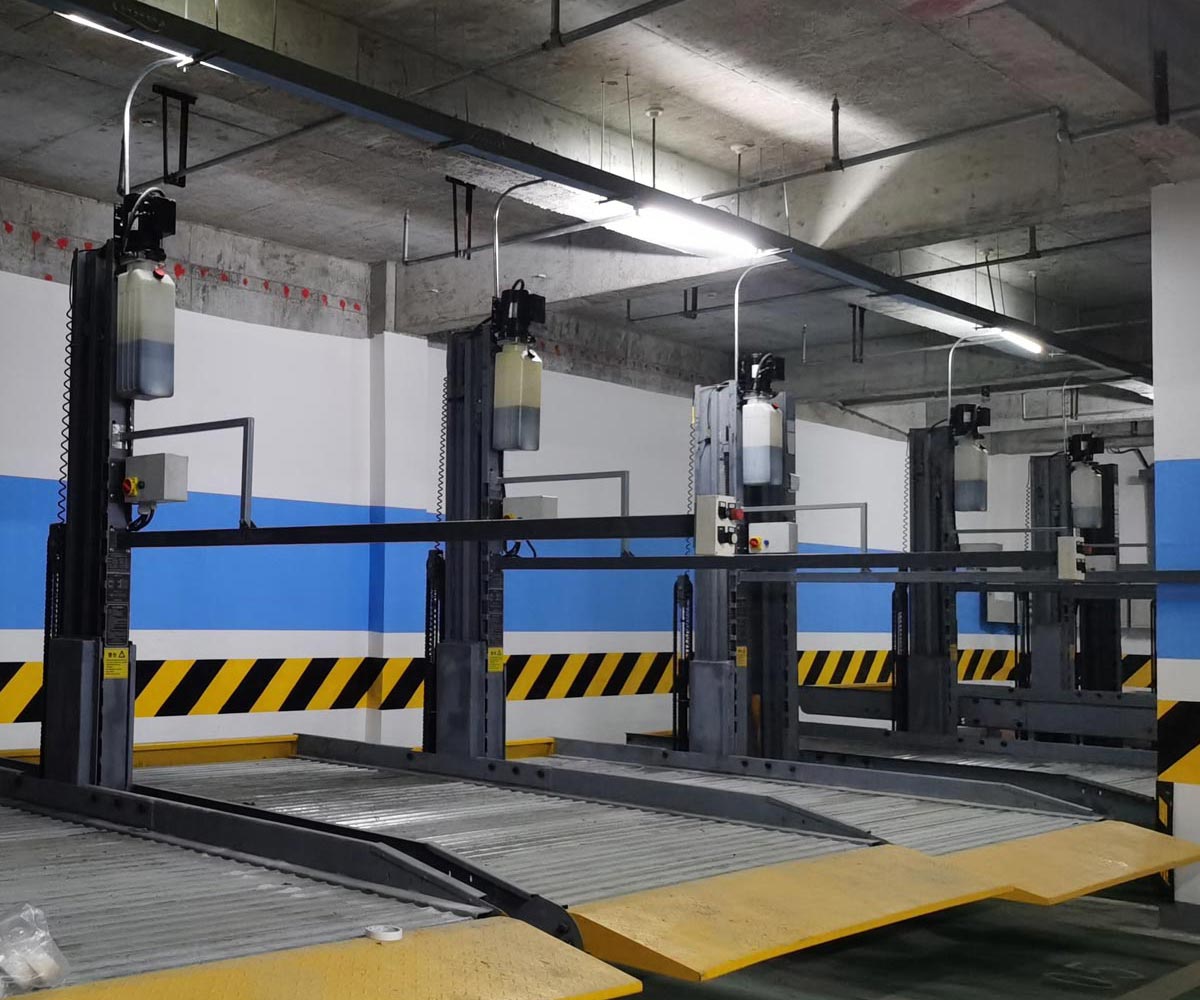 四柱簡易升降機(jī)械式停車位租用